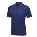 Men's blue golf polo shirt - Oakhand Fairway Range UK - links course apparel
