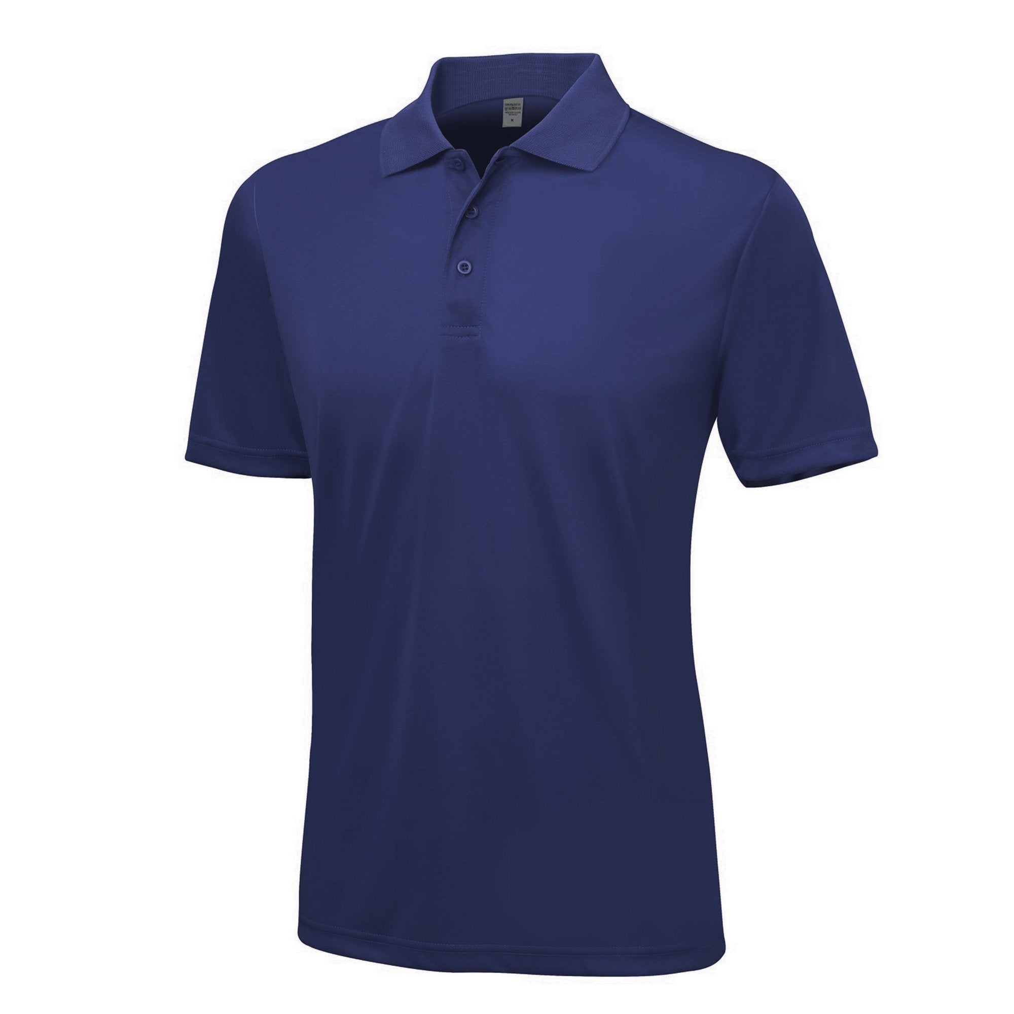 Men's blue golf polo shirt - Oakhand Fairway Range UK - links course apparel