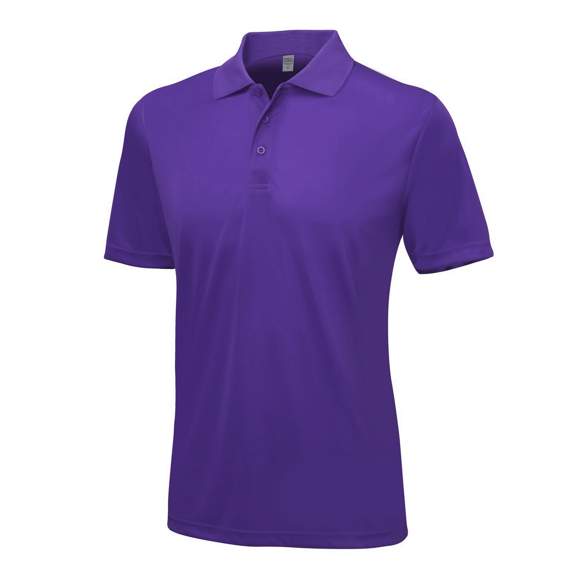 Men's purple golf polo shirt - Oakhand Fairway Range UK - parkland golf apparel
